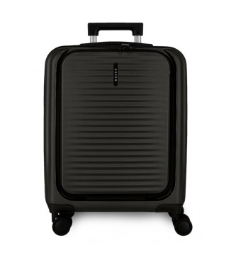 Movom unisex. 5351221 Maleta de cabina Dayton con bolsillo frontal 55cm negro (OSFA), Casual, ABS/Policarbonato, Movom outlet 2024.