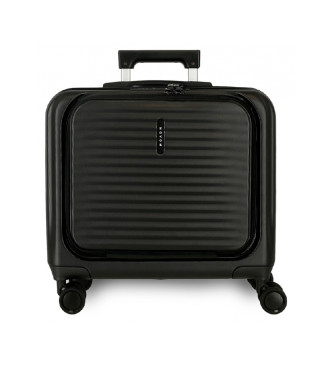 Movom unisex. 5356421 Maleta de cabina piloto Dayton con bolsillo frontal 44cm negro (OSFA), Casual, ABS/Policarbonato, Movom outlet 2024.