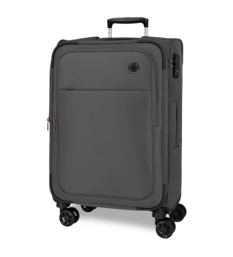 Movom unisex. 5318723 Maleta mediana Atlanta 66 cm gris (OSFA), Casual, Poliéster, Mediano, Movom outlet 2024.