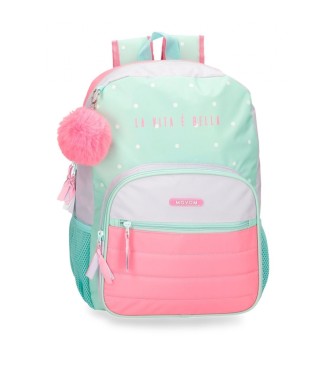 Movom para criança. Movom La vita ? Bella mochila escolar turquesa de
