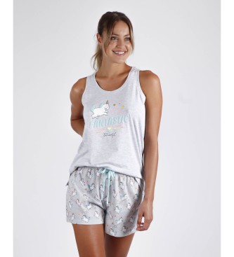 Aznar Innova para mulher. Sou Pijama Fantástico Feminino com Tiras