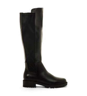 Mustang para mujer. 52458 Botas Campa negro (36), 3 a 5cm, Cremallera, Casual