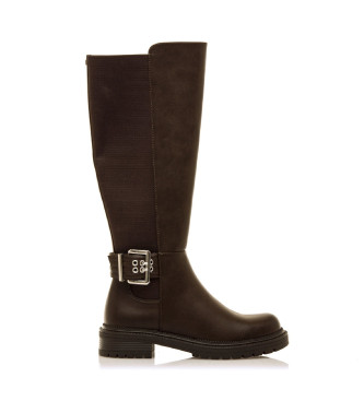 MTNG para mujer. 54732 Botas Casi marrón (40), 1 a 3cm, Cremallera, Casual