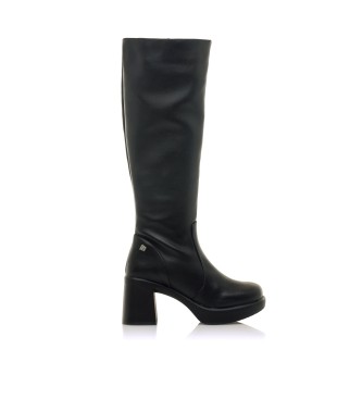 MTNG para mujer. 59556 Botas Eliana negro -Altura tacón 6cm- (38), 5 a 8cm, Cremallera, Casual, MTNG outlet 2024.
