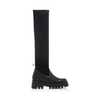 MTNG para mujer. 52730 Bota Casual Kelly Negro - Altura tacón 5.5cm - (37), Piel, 5 a 8cm, Cremallera, MTNG outlet 2024.
