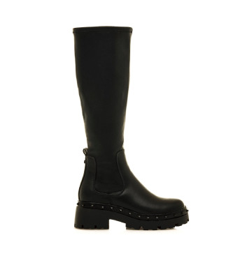 Mustang para mujer. 54607 Botas Mission negro (36), 3 a 5cm, Cremallera, Casual
