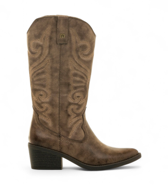 MTNG para mujer. 59794 Botas Tanubis marrón (39), 5 a 8cm, Cremallera, Casual