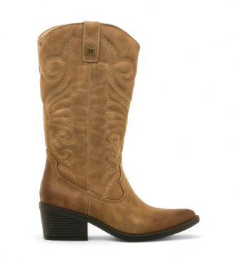 MTNG para mujer. 59794 Botas Tanubis marrón (39), 5 a 8cm, Cremallera, Casual