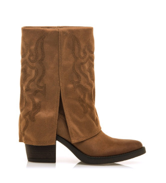 Mustang para mujer. 54979 Botas Tijuana marrón (36), 3 a 5cm, Cremallera, Casual