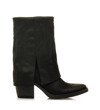 Mustang para mujer. 54979 Botas Tijuana negro (37), 3 a 5cm, Cremallera, Casual