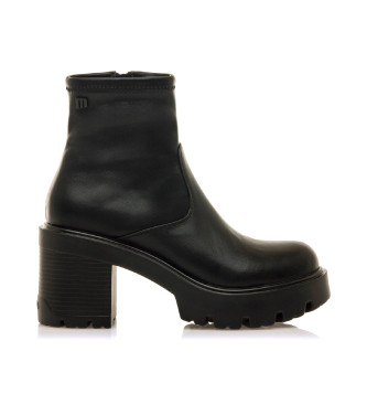 Mustang para mujer. 59874 Botines Emeline negro (37), 5 a 8cm, Cremallera, Casual