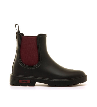 Mustangvoor vrouwen. 56334 Halo enkellaarsjes zwart (39), Plat, Geen, Casual