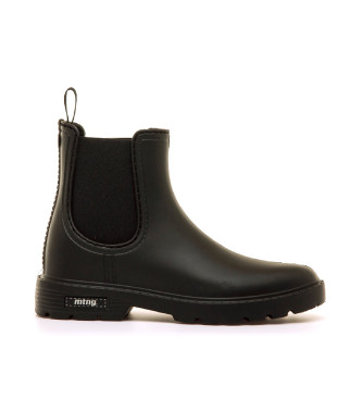 Mustangvoor vrouwen. 56334 Halo enkellaarsjes zwart (36), Plat, 1 tot 3 cm, Geen, Casual