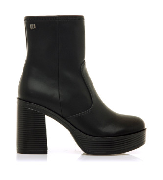 MTNG para mujer. 50531 Botines New 67 negro (37), 5 a 8cm, Cremallera, Casual