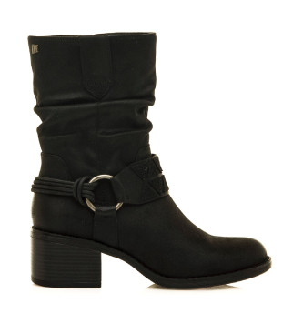MTNG para mujer. 54666 Botines Persea H negro (38), 3 a 5cm, Cremallera, Casual