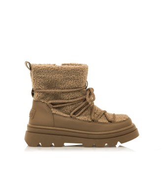 MTNG para mujer. 54906 Botines Valira marrón (39), 3 a 5cm, Cremallera, Casual