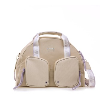Mustang para mujer. AERON5 Bolso tipo bowling Aeron5 Beige (OSFA), Casual, Sintético