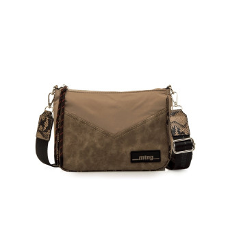 Mustang para mujer. ALPHA2 Bolso Alpha2 Marrón (OSFA), Casual, Sintético