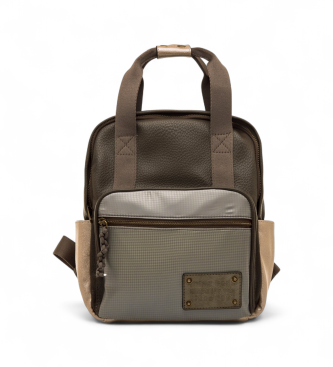 MTNG para mujer. CARE Mochila Care verde (OSFA), Casual, Sintético