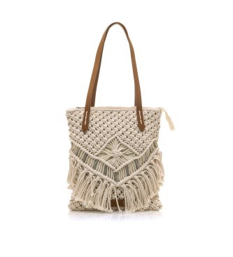 MTNG para mujer. MANAY Bolso Manay beige (OSFA), Casual, Tela, MTNG outlet 2024.