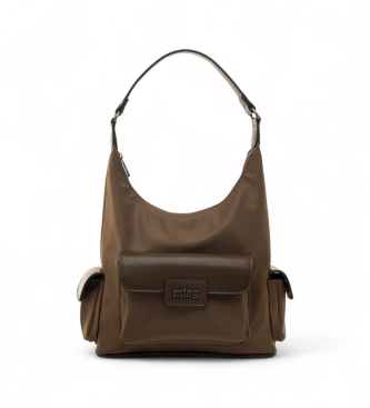 MTNG para mujer. PATSY Bolso Patsy marrón (OSFA), Casual, Sintético