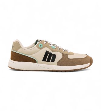 MTNG para mujer. 60857 Zapatillas Free Apolo beige (39), Plano, Cordones, Casual