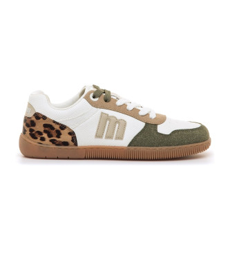 Mustang para mujer. 60840 Zapatillas Free Aria verde (36), Plano, Cordones, Casual