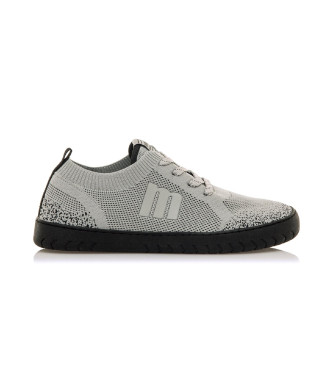 Mustang para hombre. 84801 Zapatillas Free Gym gris (40), Plano, Cordones, Casual