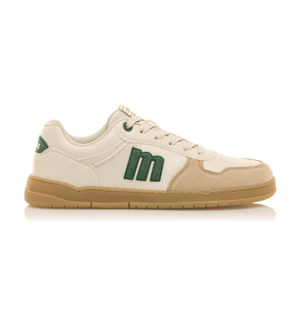 Mustangvoor mannen. 84766 Trainers Vrij-Miami Beige (42), 1 tot 3 cm, Veters, Casual