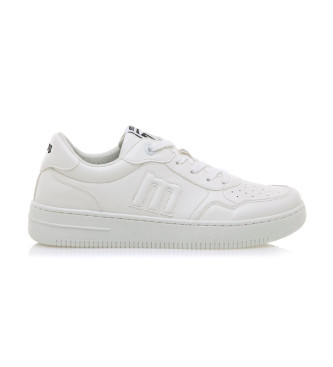Mustangvoor mannen. 84783 Trainers Zwaartekracht wit (45), 1 tot 3 cm, Veters, Casual