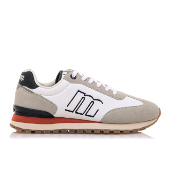 MTNG para hombre. 84807 Zapatillas Track blanco (40), Plano, Cordones, Casual