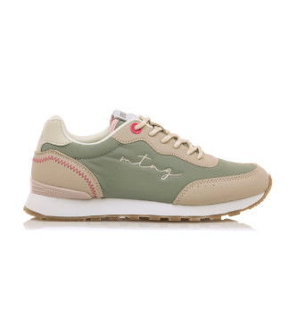 MTNG para mujer. 60439 Zapatillas Joggo verde (39), Tela, 1 a 3cm, Cordones, Casual, Deportivo, Multideporte