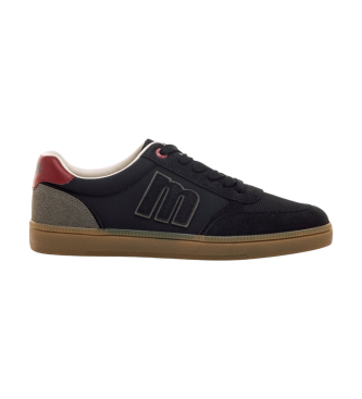 Mustang para hombre. 84826 Zapatillas Napoli marino (43), Tela, Plano, Cordones, Casual