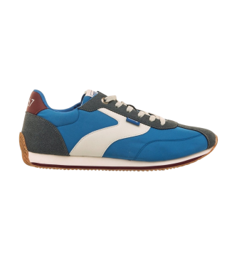 MTNG para hombre. 84795 Zapatillas Omega azul (44), Tela, Plano, Cordones, Casual