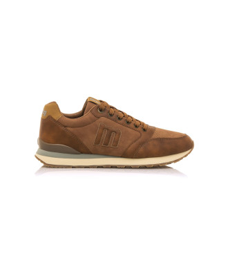 MTNG para hombre. 84697 Zapatillas Portland marrón (41), Plano, 1 a 3cm, Cordones, Casual, MTNG outlet 2024.