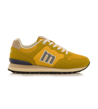 MTNG para hombre. 84711 Zapatillas Porlandos Amarillo (41), Plano, Cordones, Casual