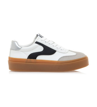 MTNG para mujer. 60541 Zapatillas Skaty blanco (38), 1 a 3cm, Cordones, Casual