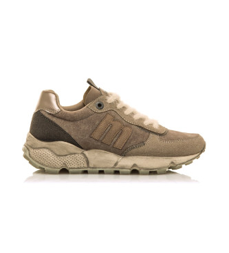 MTNGvoor vrouwen. 60883 Klim beige sportschoenen (39), Plat, Veters, Casual