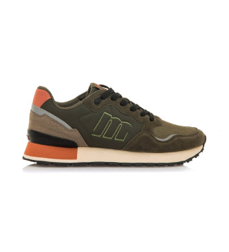MTNG para hombre. 84427 Zapatillas Joggo Classic verde (42), Tela, Plano, Cordones, Casual