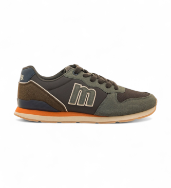 MTNG para hombre. 84467 Zapatillas Joggo verde (43), Tela, Plano, Cordones, Casual