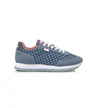 MTNG para mujer. 69145 Zapatillas Sport Nora Azul (37), Tela, Plano, Cordones, Casual