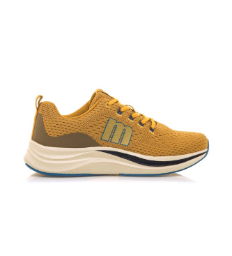 MTNG para hombre. 84788 Zapatillas Somo amarillo (43), Plano, Cordones, Casual