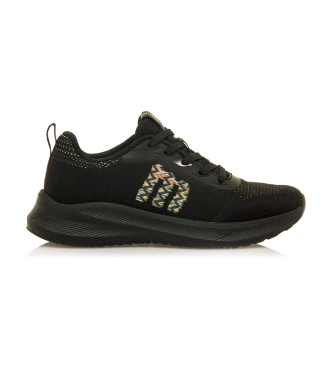 MTNGvoor vrouwen. 60803 Sportschoenen Somo zwart (41), Stof, 1 tot 3 cm, Veters, Casual, Sportief, Meerdere sporten