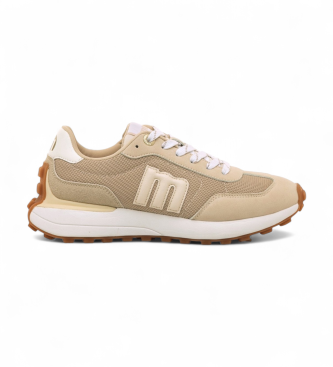 MTNG para mujer. 60838 Zapatillas Zinc beige (37), Plano, Cordones, Casual
