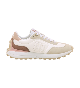MTNG para mujer. 60838 Zapatillas Zinc blanco (36), Plano, Cordones, Casual