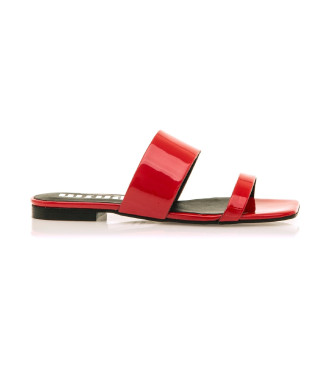 Mustangvoor vrouwen. 54130 Sandalen Necane rood (37), Plat, Geen, Casual