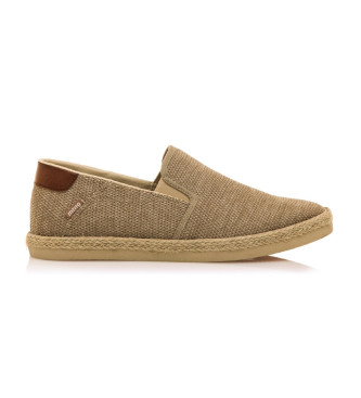 MTNG para hombre. 84380 Zapatos Bequia Beige (46), Tela, 1 a 3cm, Ninguno, Casual