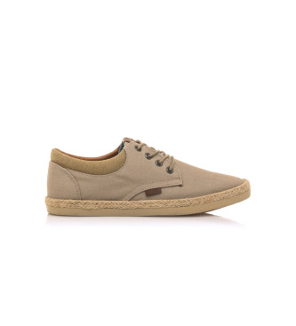 MTNG para hombre. 84666 Zapatillas Bequia beige (44), Tela, Plano, Cordones, Casual, MTNG outlet 2024.