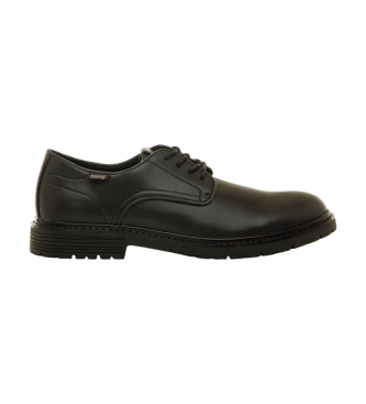 Mustang para hombre. 84624 Zapatos Daris negro (41), 3 a 5cm, Cordones, Casual, Fiesta, Clásico