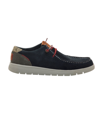 MTNG para hombre. 84811 Zapatos de Piel Denver marino (40), Plano, Cordones, Casual